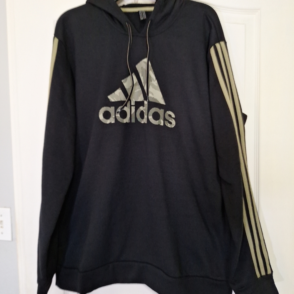 Adidas Primegreen Mens Hoodie Black Size XL